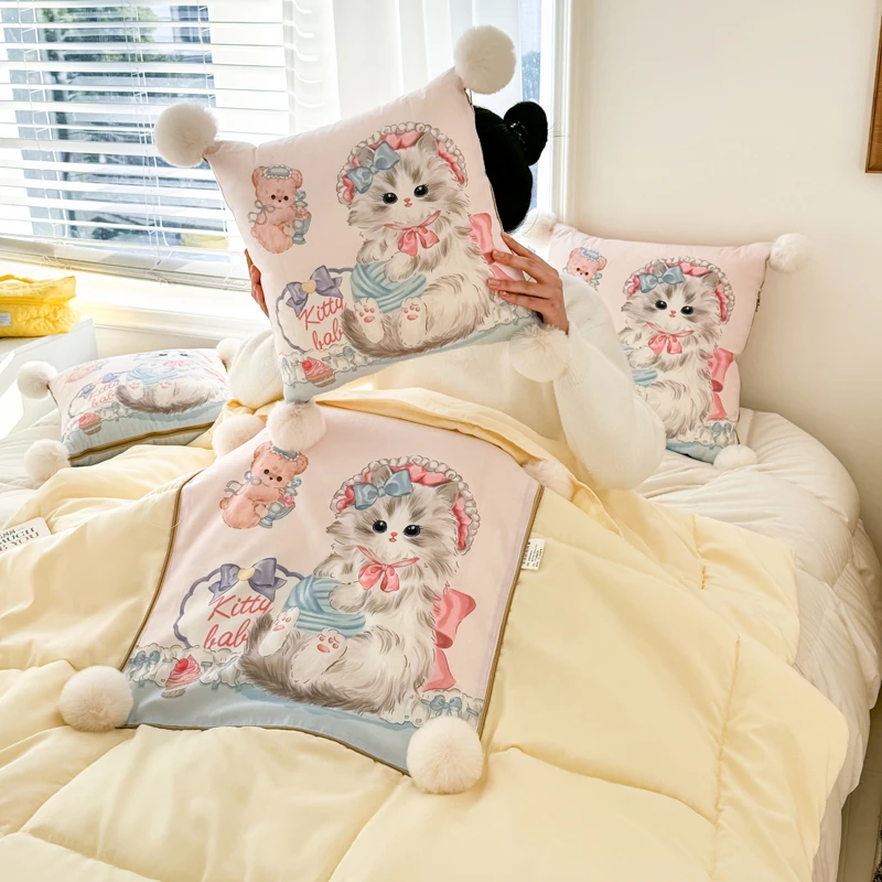 抱枕被子两用多功能四季汽车载沙发折叠靠枕午休睡二合一空调被子