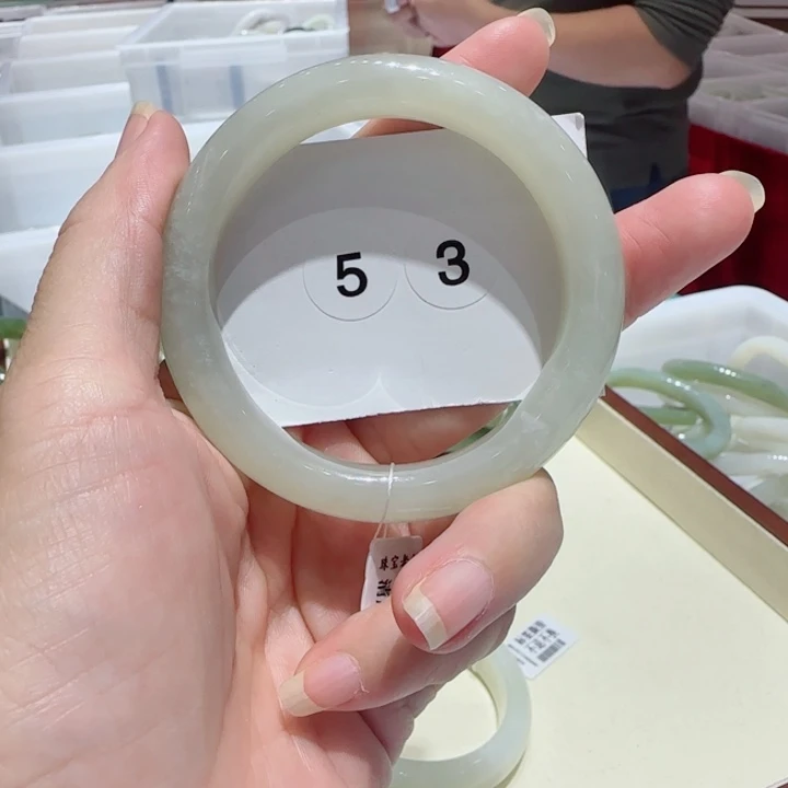 和田玉未镶嵌手镯206