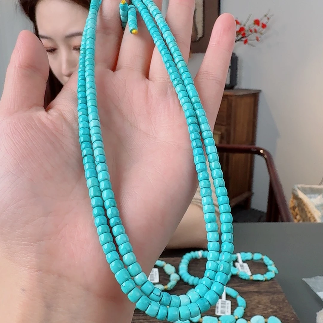 绿松石未镶嵌挂件