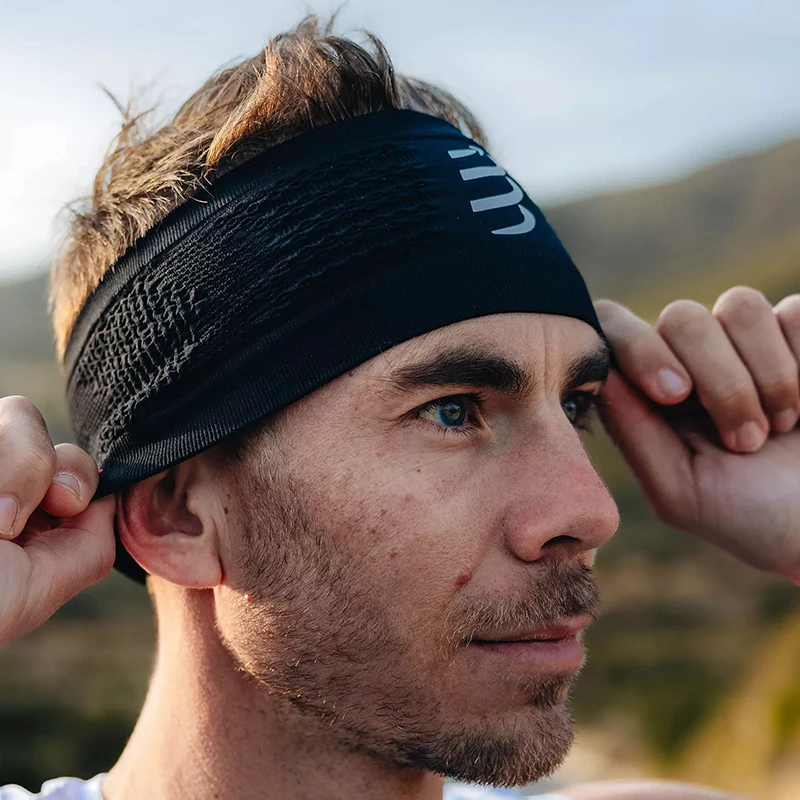COMPRESSPORT25年头带止汗带跑步健身运动开关透气束发带跑步健身