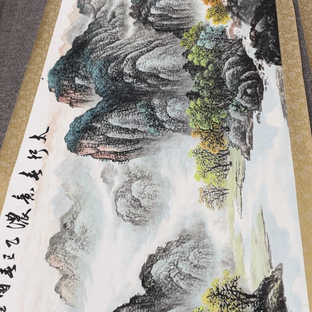 国画老师手笔手绘作品图N