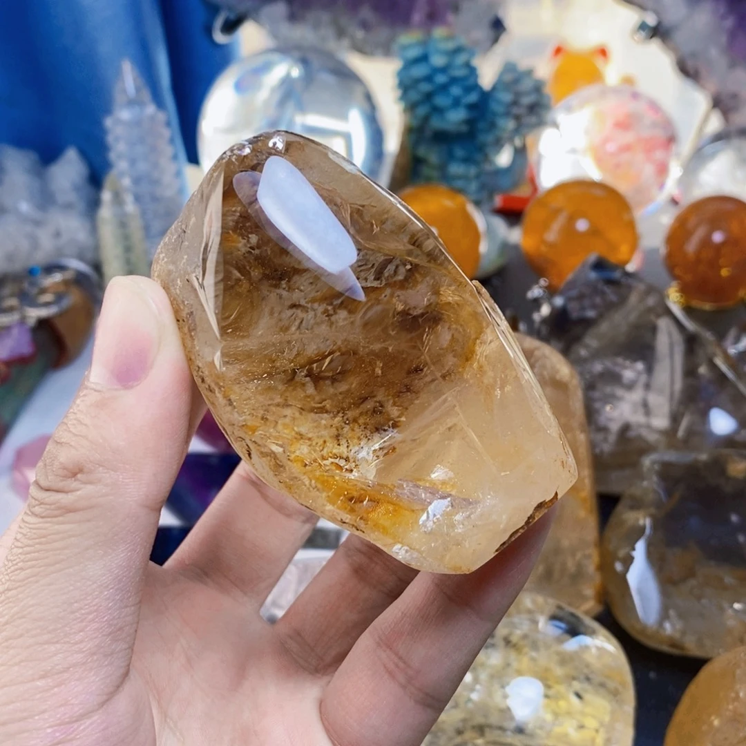 水晶未镶嵌珠宝半成品