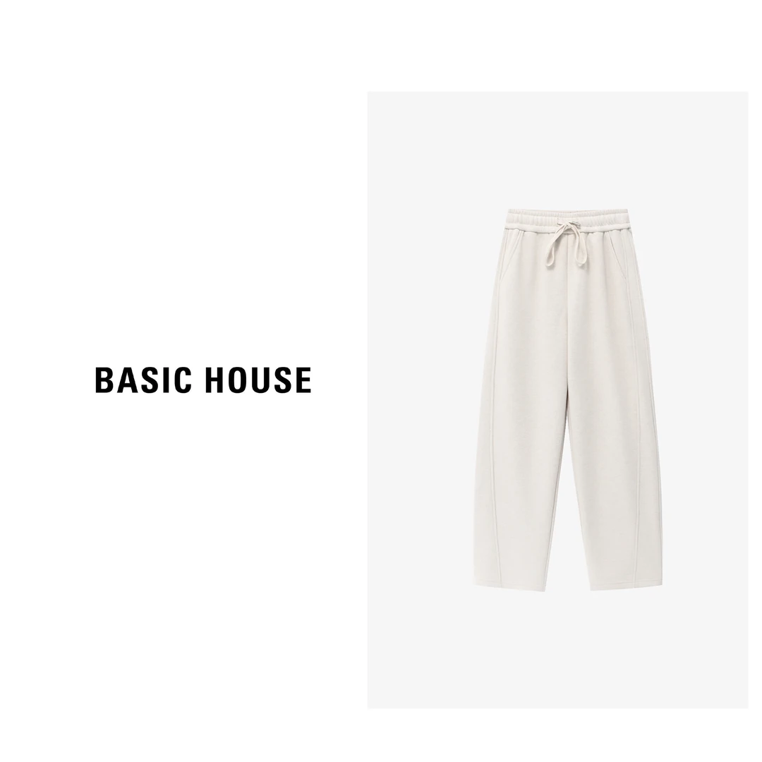【赵老板专属】Basic House/百家好休闲通勤宽松长裤-B06245C0692