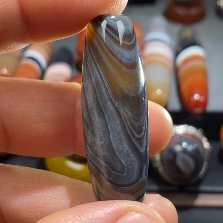 玛瑙/玉髓未镶嵌挂件