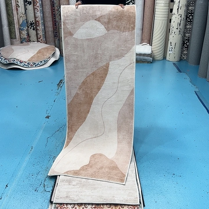 混纺60×160误差正负1-3厘米TPR底精编细砂仿羊绒微瑕特价