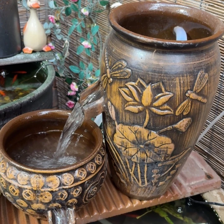 粗陶口径19/39，20/16进水口2.5厘米