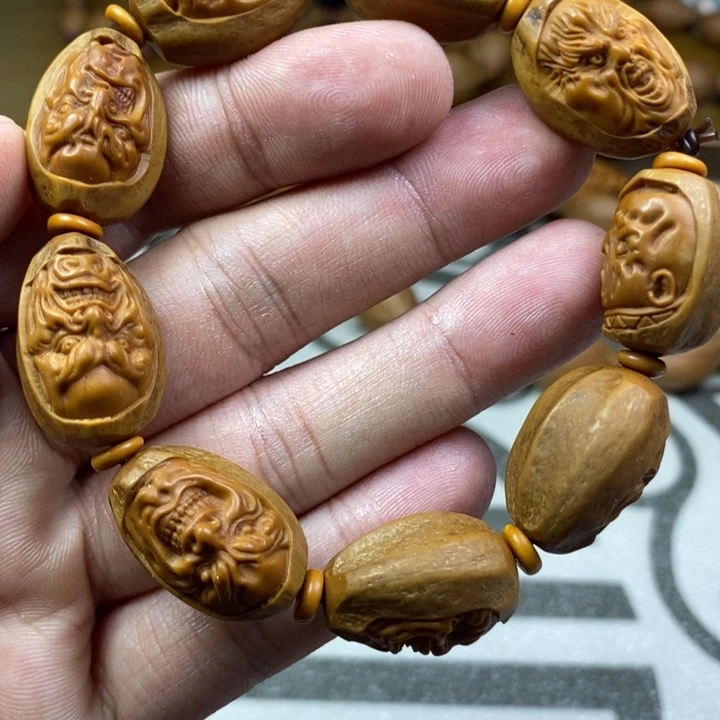 橄榄核手串/手链橄榄核雕工艺手串