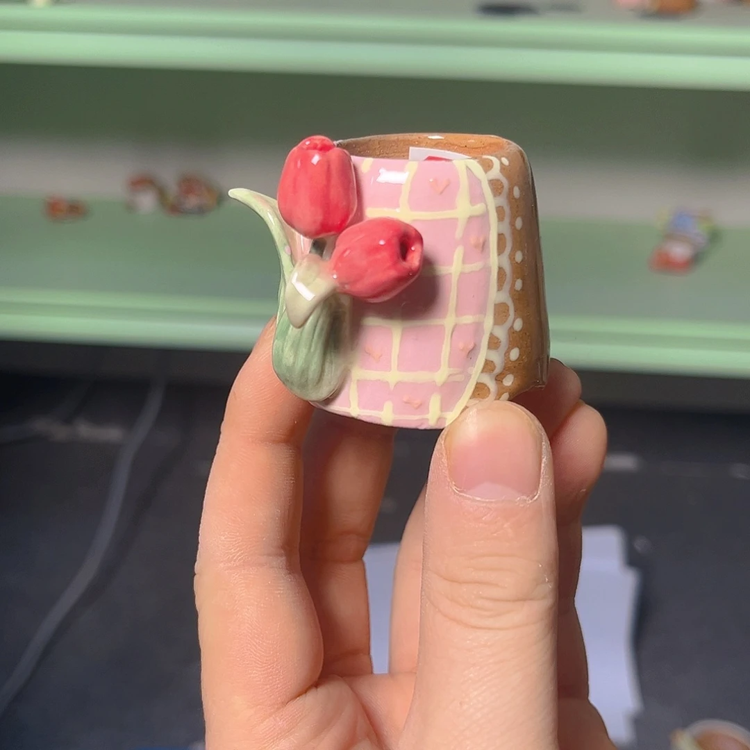 红陶老梧家瑕疵多肉花盆