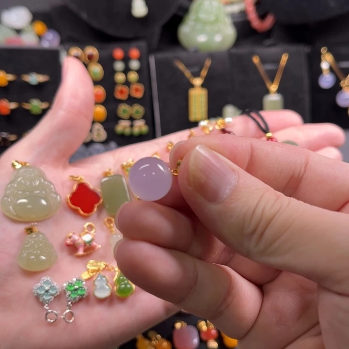 银S925镶嵌颈饰玛瑙/玉髓