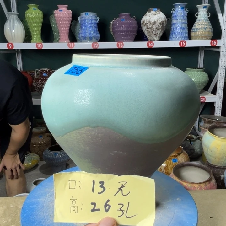 景德镇陶瓷花盆花器756