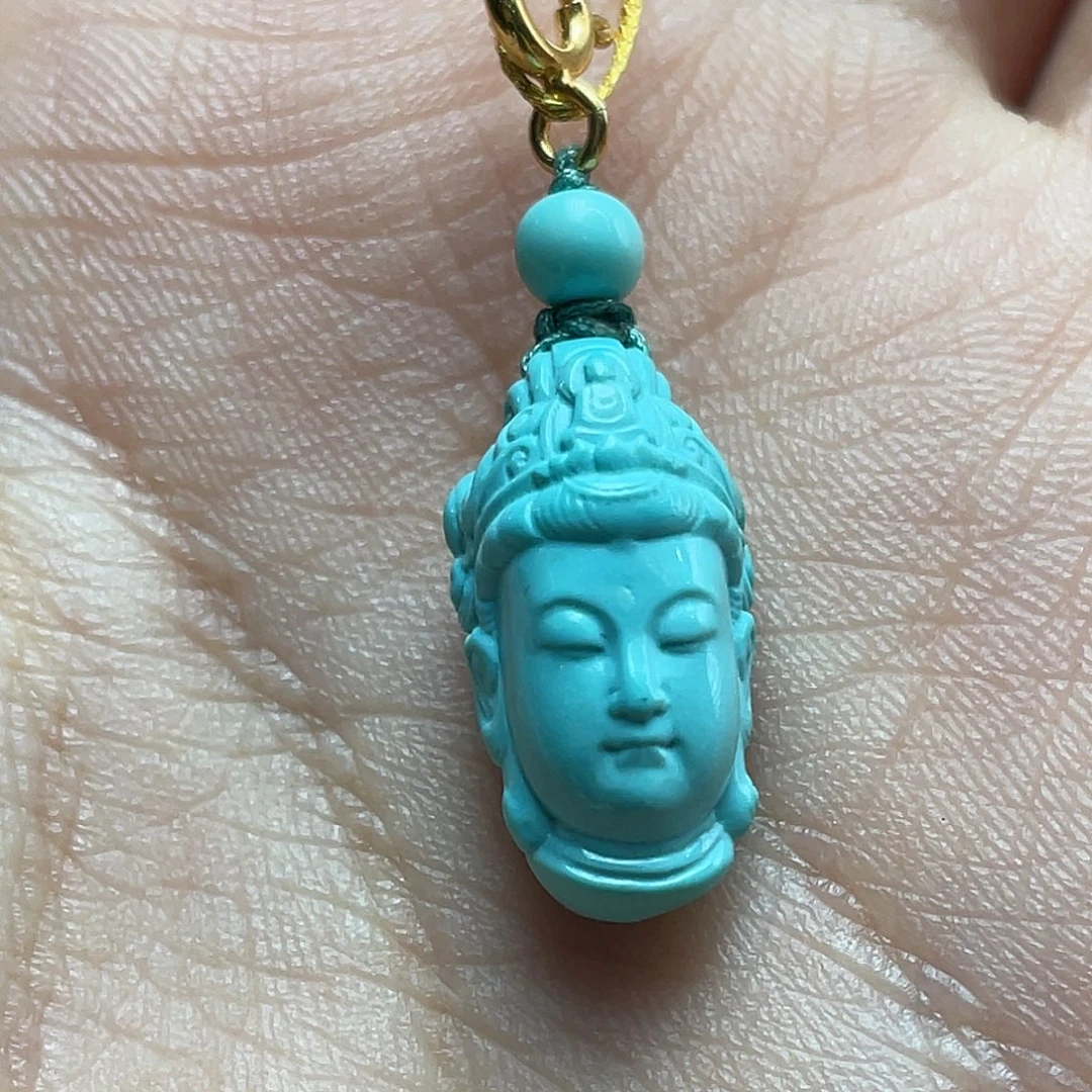 绿松石未镶嵌颈饰