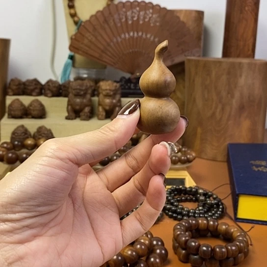 老山檀香葫芦挂件