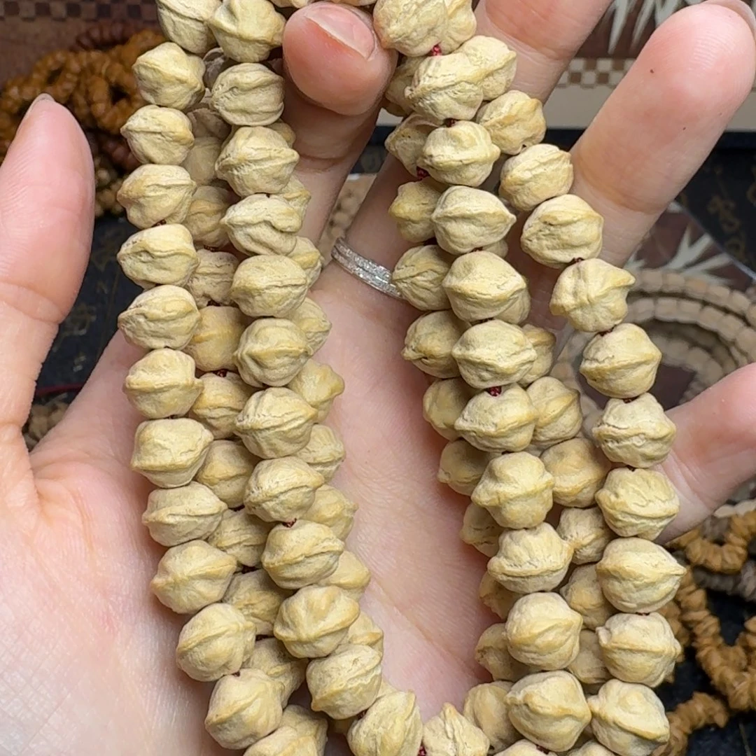 砍***烧柏香籽/百香籽手串原桩