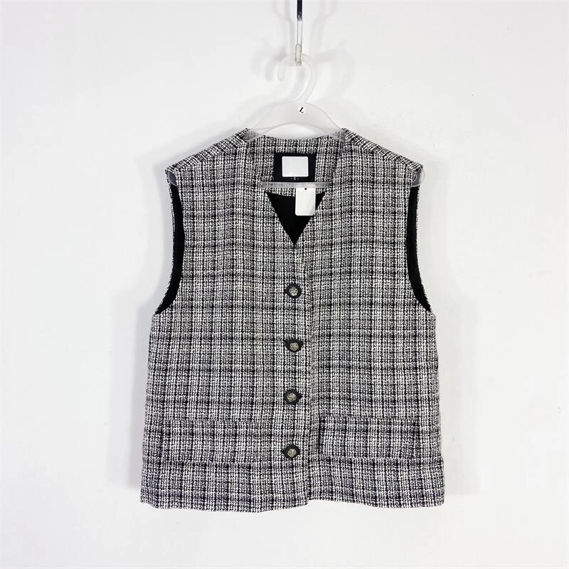 【77衣橱】KY2421精品女装冬款马夹【红人上新】