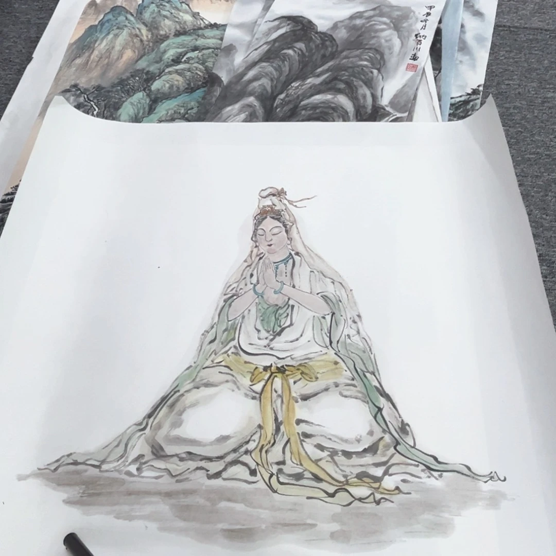 国画小*薯绘画绘画绘画