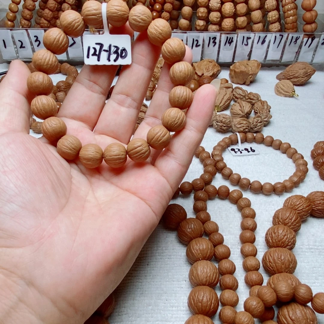 恰***手串猴头核桃全品三围同尺聚宝盆