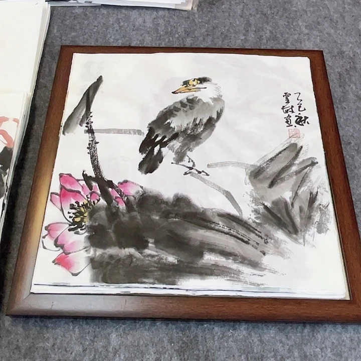国画张圣敏先生纯手绘作品