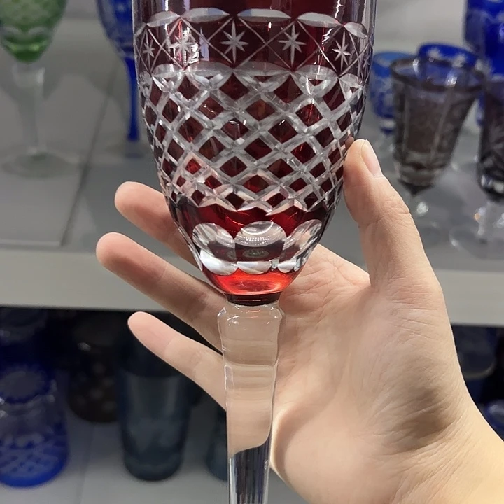 手柄款水晶玻璃微瑕