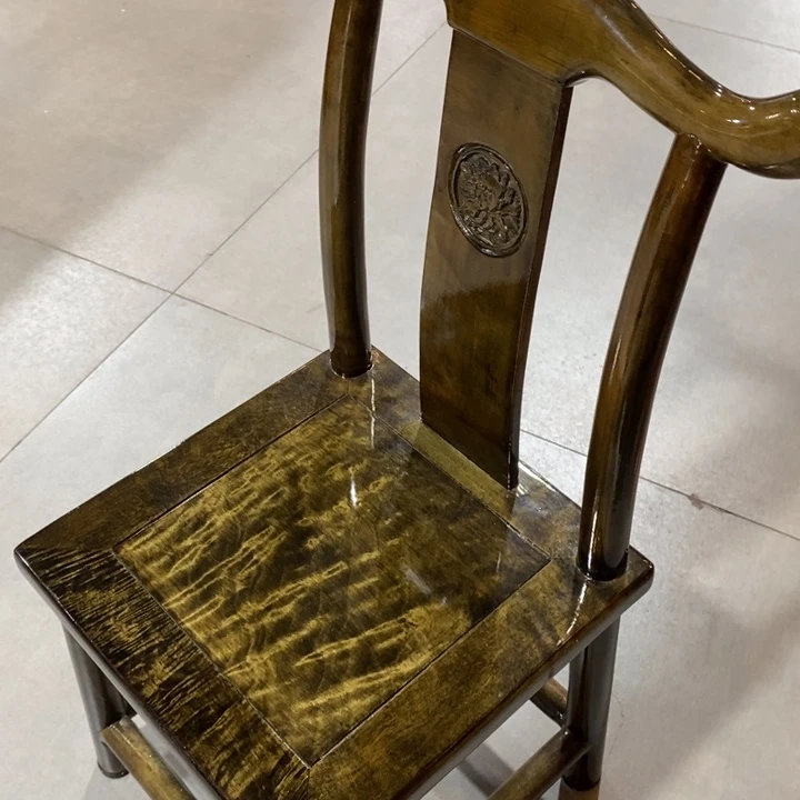 楠木小官帽椅单椅