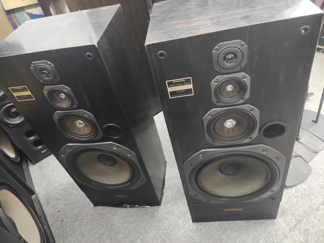 8新 pioneer/先锋 落地箱一对 12寸低音 配件价 不包邮不支持7天