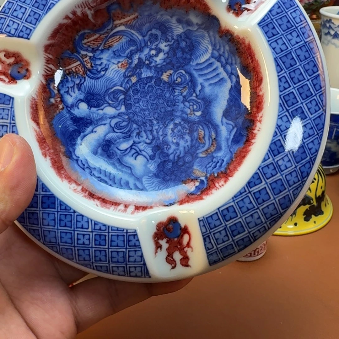 千***然杯子陶景德镇全手工手绘陶瓷