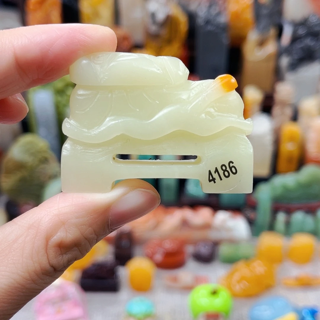 寿山石印石4186包邮包刻