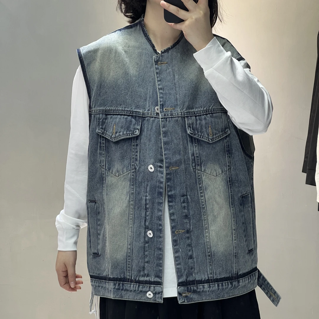 宽松马甲日系薄款