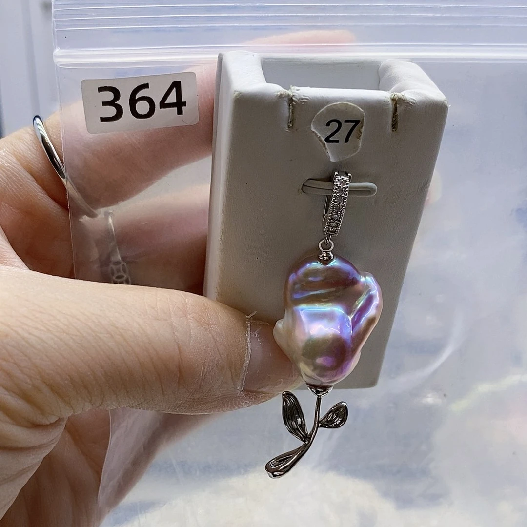 颈饰合金淡水珍珠