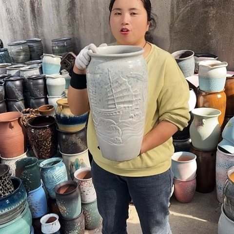 20口41高一个盆子。