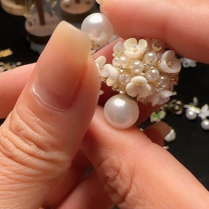纯铜925银贝壳1111