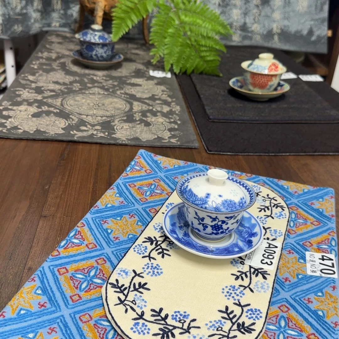 织绣27 都是一张价格三十六纺茶垫