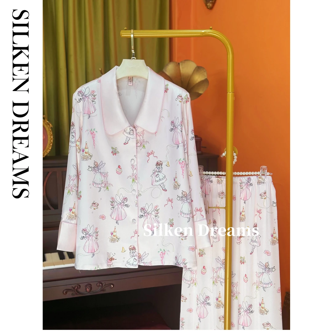 【野莓少女｜茶话会】春秋时尚原创设计可外穿睡衣家居服套装7