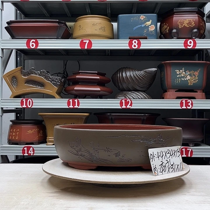 紫砂花盆紫砂花盆