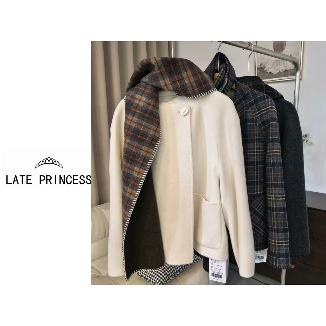 LATE PRINCESS【不止】冬装新款时尚百搭外套