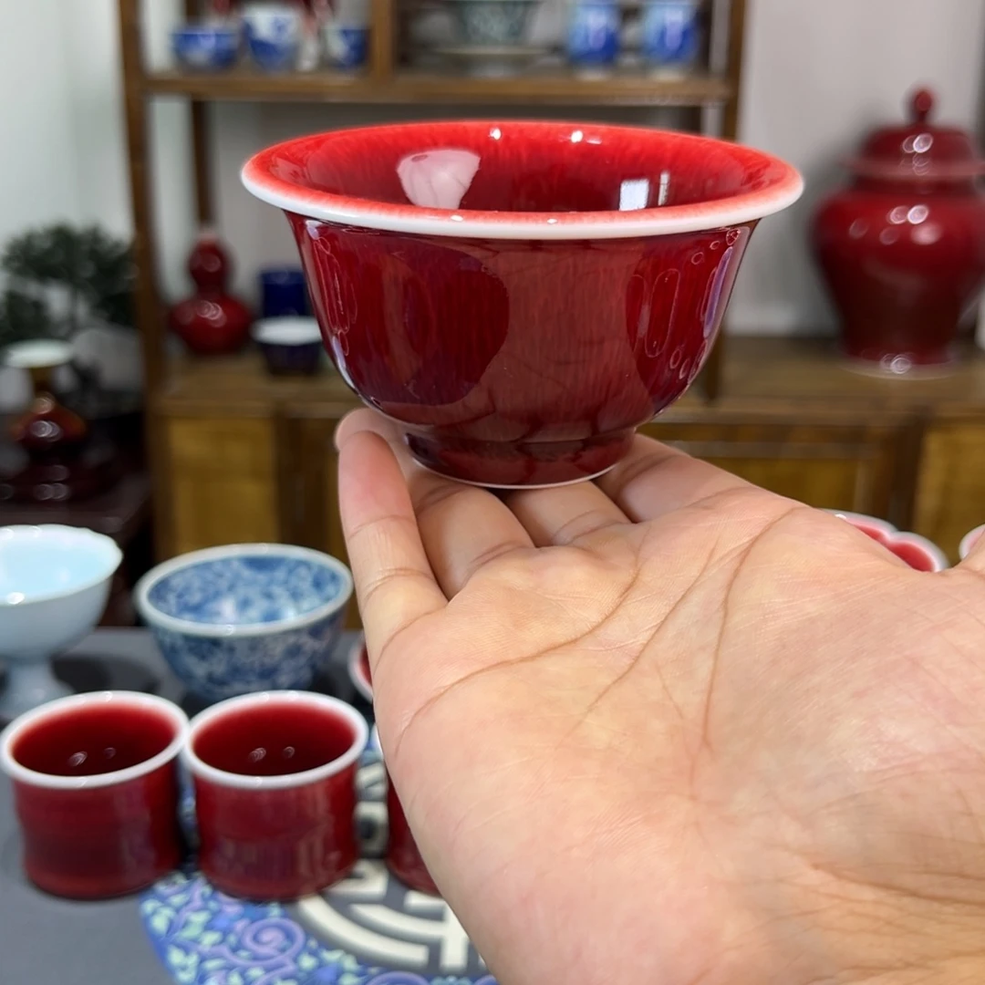 沃***林景德镇浅行窑压手杯