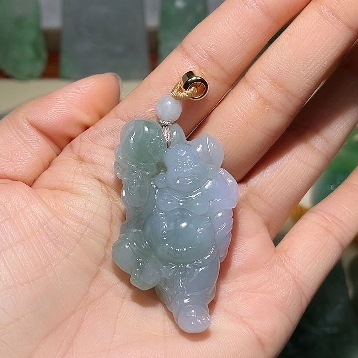 *****颈饰未镶嵌翡翠天然翡翠