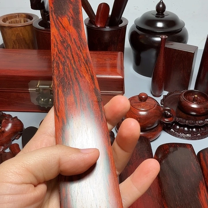 志***鹄印度小叶紫檀小方料