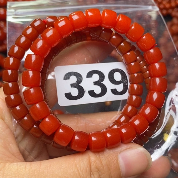 森***记南红玛瑙未镶嵌手链