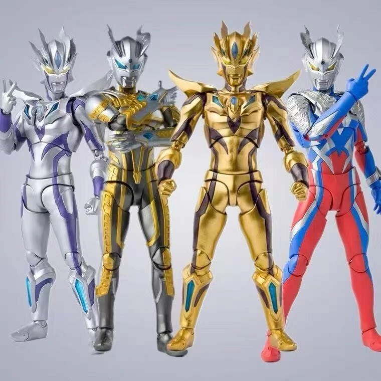 黄金无限赛罗奥特曼手办玩具SHF关节超可动系列贝利亚迪迦捷德泽