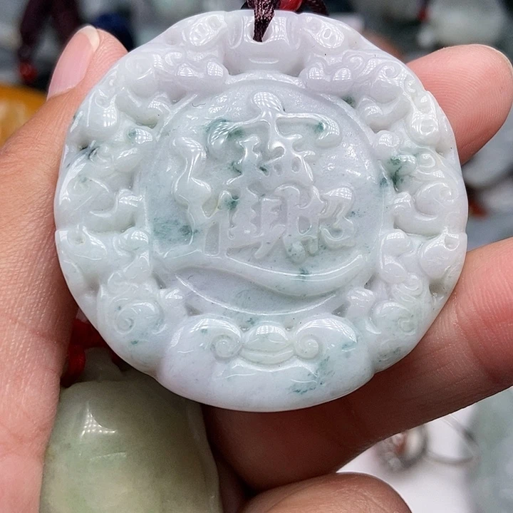 未镶嵌挂件翡翠翡翠