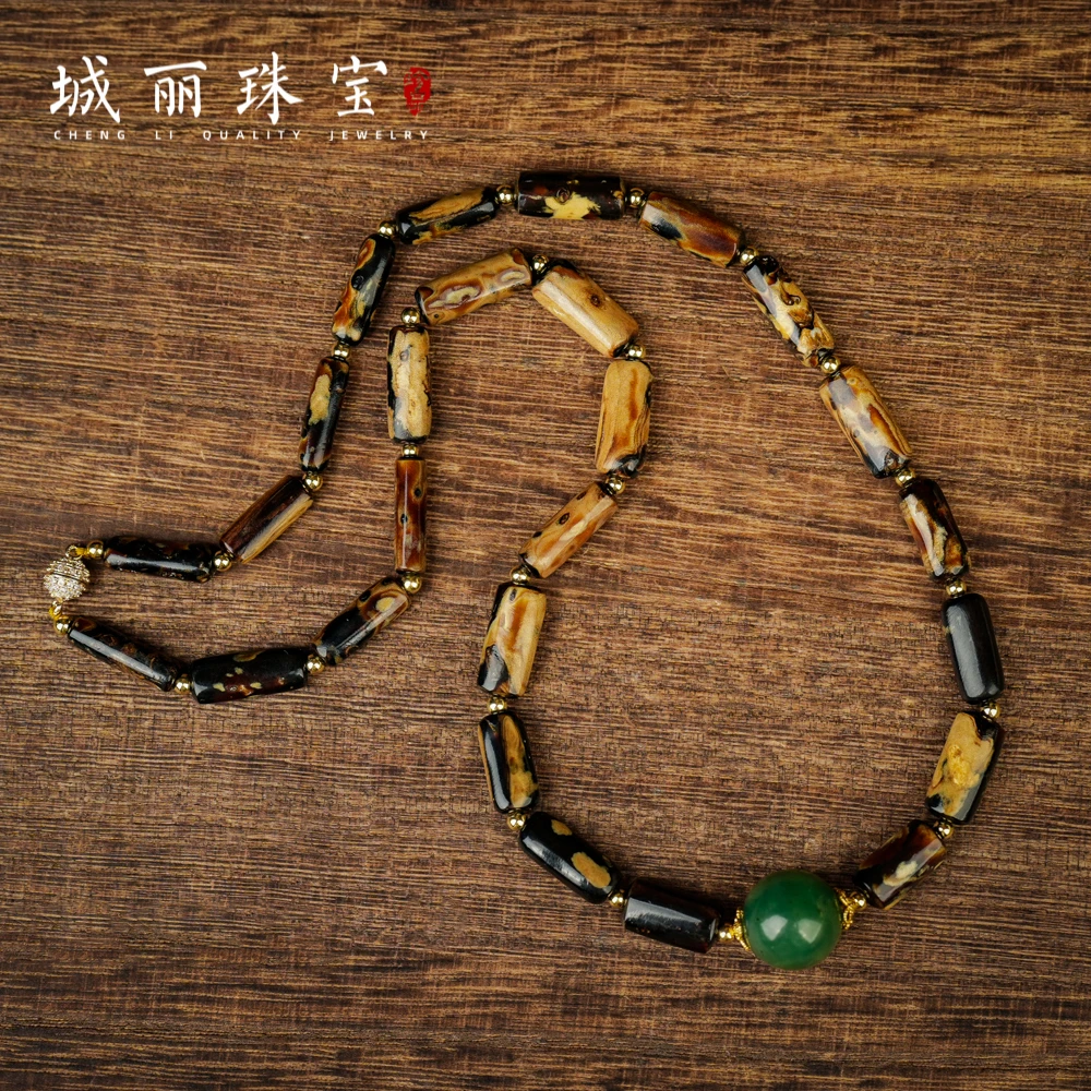 非金属皮质项链 定海神针海柳万盾项链/条ZJW-255-1