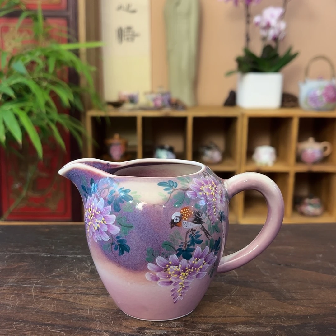 柴烧手工手绘陶瓷