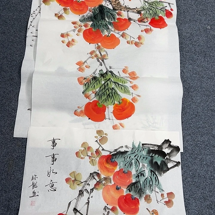 国画纯手绘作品图