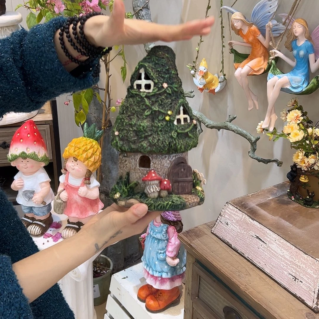 花园摆件红红火火