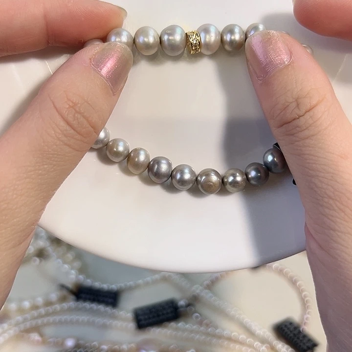 未镶嵌淡水珍珠耳饰