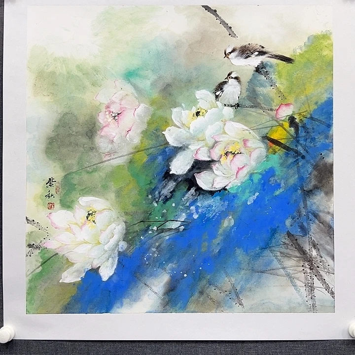 国画书画作品多次
