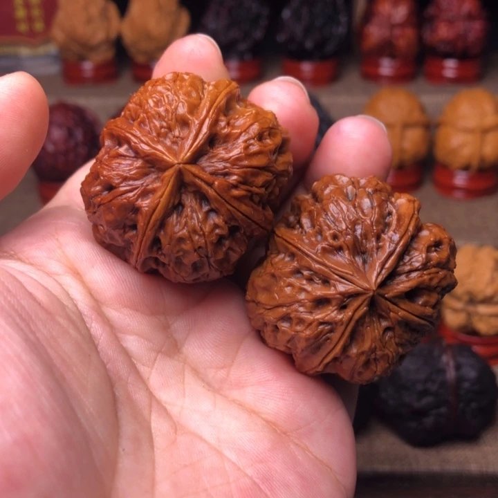 把件文玩核桃57南诏铁印38