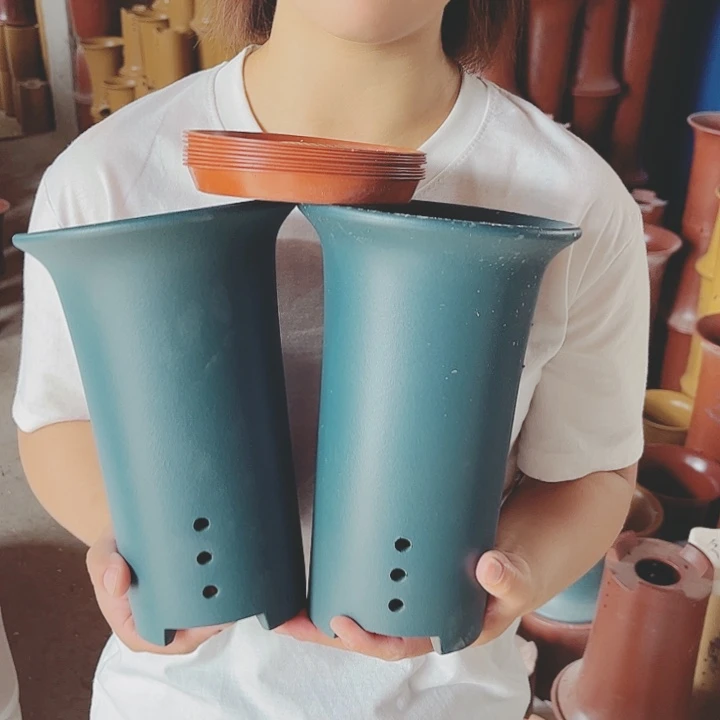 宜兴紫砂精品花盆