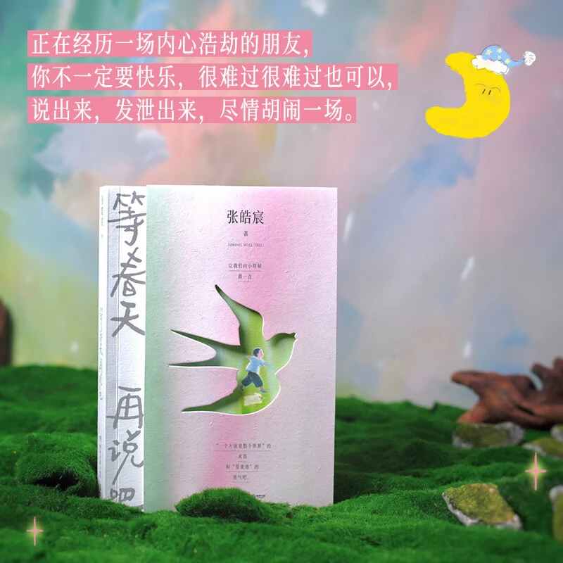 2025全新官方正版等春天再说吧张皓宸随笔集当代年轻人的情绪同伙