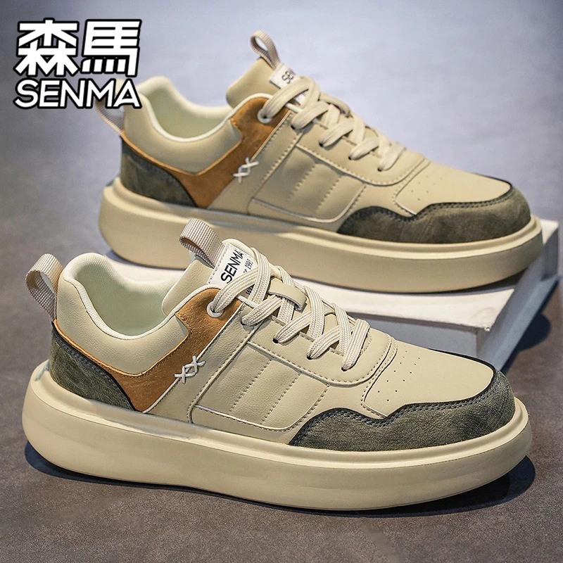 森马男鞋秋季2025新款透气休闲板鞋男士百搭潮流运动平底学生潮鞋